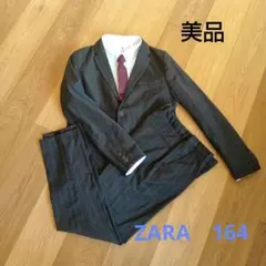 キッズ ストライプスーツ 160 シャツ ネクタイ付き