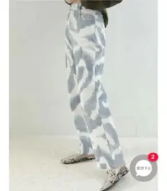 pocher blue denim pantsのサムネイル