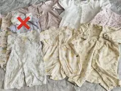 ベビー服 まとめ売り 8点 女の子 50〜60cm cottori