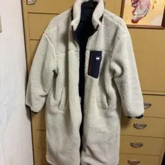 TOMMY JEANS ボアジャケット クリーム色