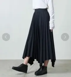 MARW UNITED ARROWS ストライプ プリーツスカート