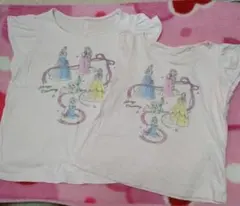 UNIQLO ディズニープリンセス Tシャツ 120 100 2枚セット