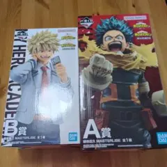 僕のヒーローアカデミア 一番くじ紡ぐ力 A賞緑谷とB賞爆豪のセット