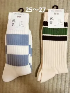 ユニクロ✕JW ANDERSON ストライプソックス 25-27cm