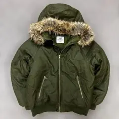 y2k 00s N2B MA-1 短丈 フード 鬼ファー archive