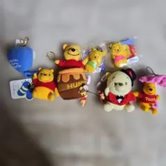 くまのプーさん　オルゴール　キーホルダー