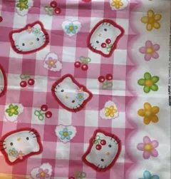 ハローキティ さくらんぼキティ大判バスタオル タオルケット - メルカリ