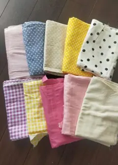 バラ売り相談OK！ダブルガーゼ生地セット 多色　おまけ付き