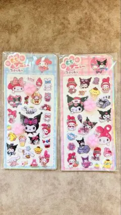 大人気♡ ラスト1点!! クロメロちゃん肉球立体シール