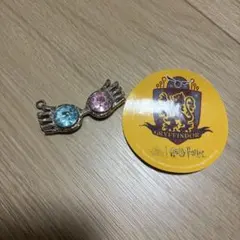 ハリーポッター　ルーナのメラメラ眼鏡　キーホルダー　おまけステッカー付のサムネイル