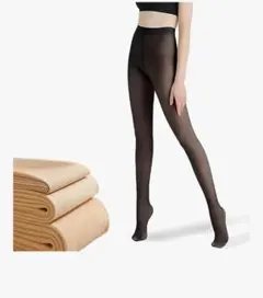 【新品未使用】レディースストッキング黒透け感 300ｇ 値下げ交渉️⭕️