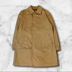 UNIQLO コラボ商品 シンプル 綺麗め ステンカラー コート ベージュ S