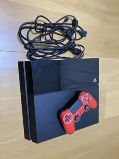 PS4 本体 赤いコントローラー付き CUH-1000A 500GB