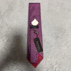 E*r様 新品 GUCCI シルク ネクタイ 赤