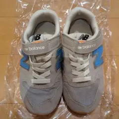 New Balance YV996CPK グレー 17.5cm