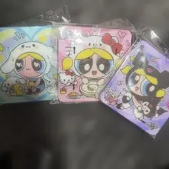 パワパフ　サンリオコラボ　ペン立て　３点セット　おまけあり