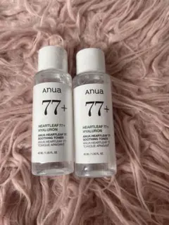 anua 77+ HEARTLEAF 77ショティングトナー40ml 2本