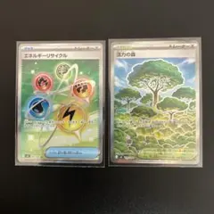 エネルギーリサイクル SR 活力の森SR ポケモンカード　セット