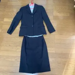 レディース　グレースーツ上下セット＋白ブラウス