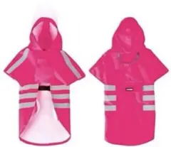 犬用レインコート 防水 犬カッパ 小型犬 中型犬 Sサイズ 反射テープ付き 軽量