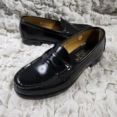 【極美品/22cm】ハルタ コインローファー ペニーローファー #4514のサムネイル