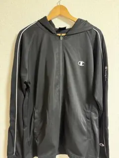 Champion フード付きジャージ XL ブラック　セットアップ　上下セット