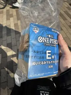 一番くじ ワンピースカードゲーム E賞 チョッパー ぬいぐるみマルチカードケース