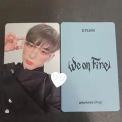 &TEAM weverse 購入特典　トレカ　ハルア