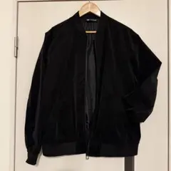 ZARA MA-1 ブルゾン / ボンバージャケット ブラック Lサイズのサムネイル