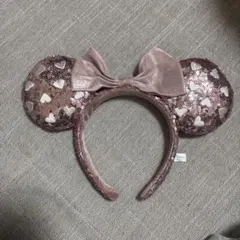 ディズニーピンクハートカチューシャ