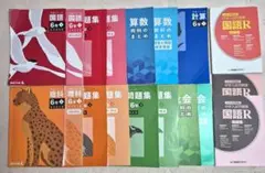 早稲田アカデミー 中学入試 教材 小6 四科のまとめ 予習シリーズ 他 セット