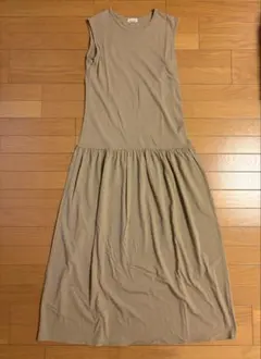 steven alan ノースリーブ ワンピース ベージュ