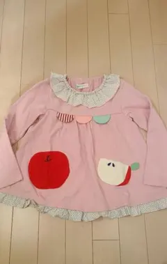 ベイビーチアー　赤りんごトップス120