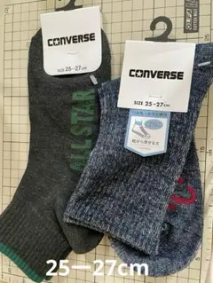 値下げ　新品　コンバースCONVERSE 靴下　ソックス 2足25-27cm