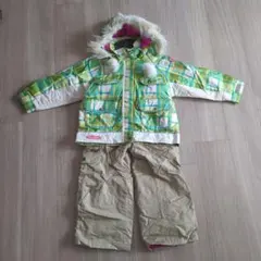 美品　子ども用スキーウェアセット　110cm 女の子