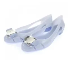 [新モデル] FERRAGAMO 7ラバーパンプス ヴァラリボン