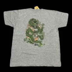 【デッドストック】 90's old stussy グレー バックプリント SS