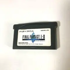 良品　FINAL FANTASY I・II ゲームボーイアドバンス用ソフト