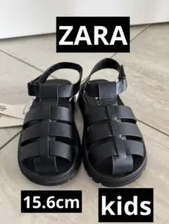 【未使用】ZARA kids✴︎サンダル✴︎15.6センチのサムネイル
