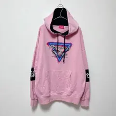 ディズニーリゾート　35周年 ネオンカラー パーカー 限定 オーバーサイズ　L