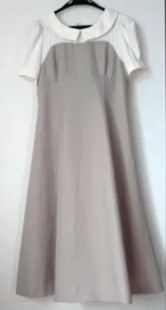 新品未使用タグ付き　プロポーション　レトロカラードッキングワンピース