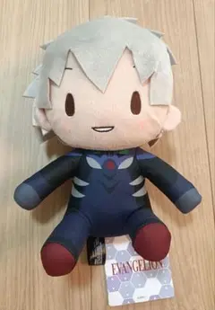 エヴァンゲリオン　ふわぷち　Mぬいぐるみ　カヲル　新品未使用