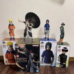NARUTO 一番くじ中忍試験編フィギュア 4体セット