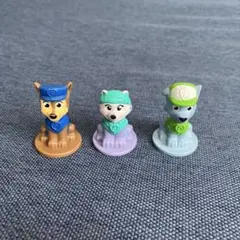 【匿名配送】パウ・パトロール キャラクターフィギュア 3体セット①