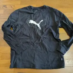 PUMA 長袖カットソー ブラック 150