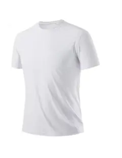 白Tシャツ 無地　シンプル　即日配送