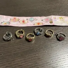 セーラームーン ダイキャストリングチャーム 全6種コンプリート