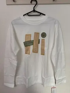 長袖シャツ グラフィックプリント　キッズ用　綿　160cm