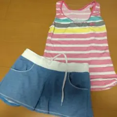 FILAラッシュガードと短パン2点セットXL13号