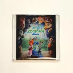 ズートピア アクリルコースター DVD特典 ジュディ ニック ZOOTOPIA